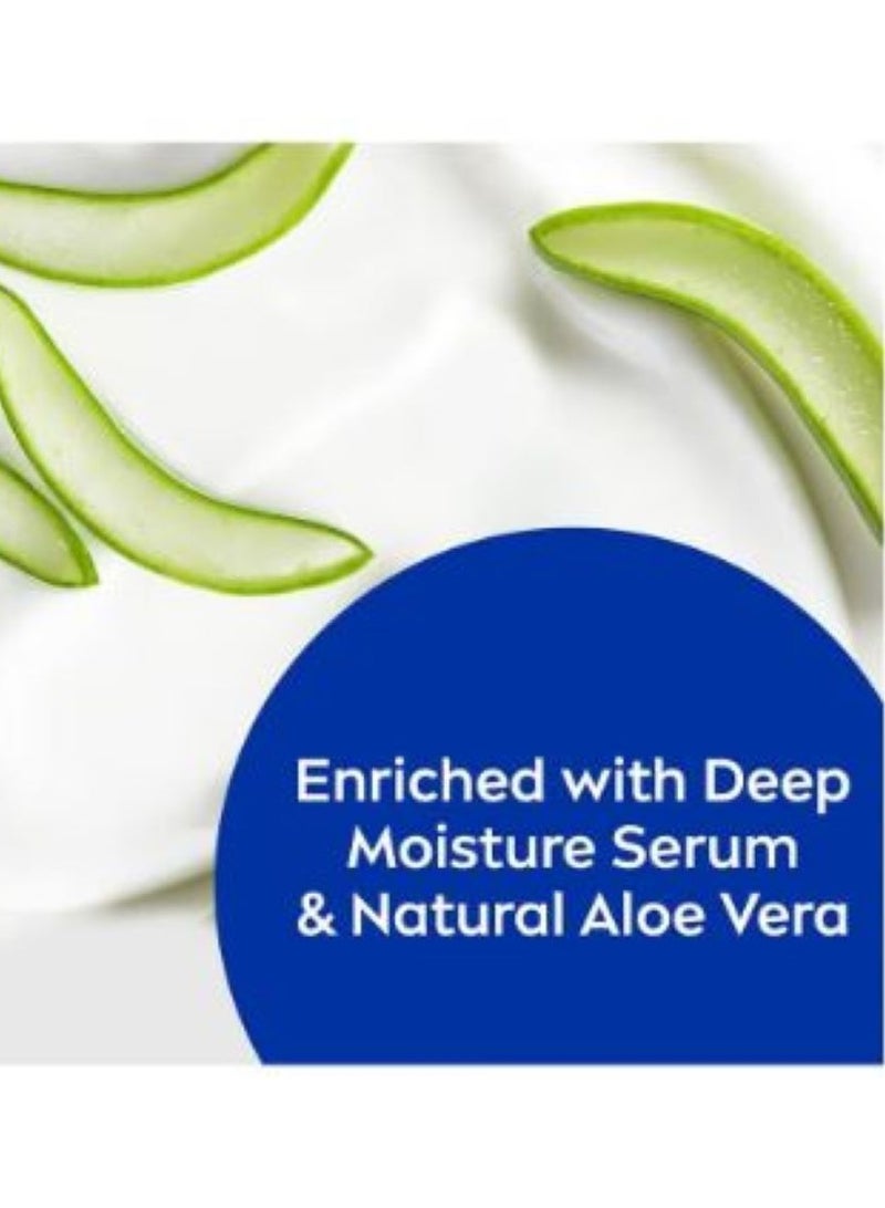 Nivea Body Lotion Deeb Moisturer Serum Aloe & Hydration 625 ml - Image 3