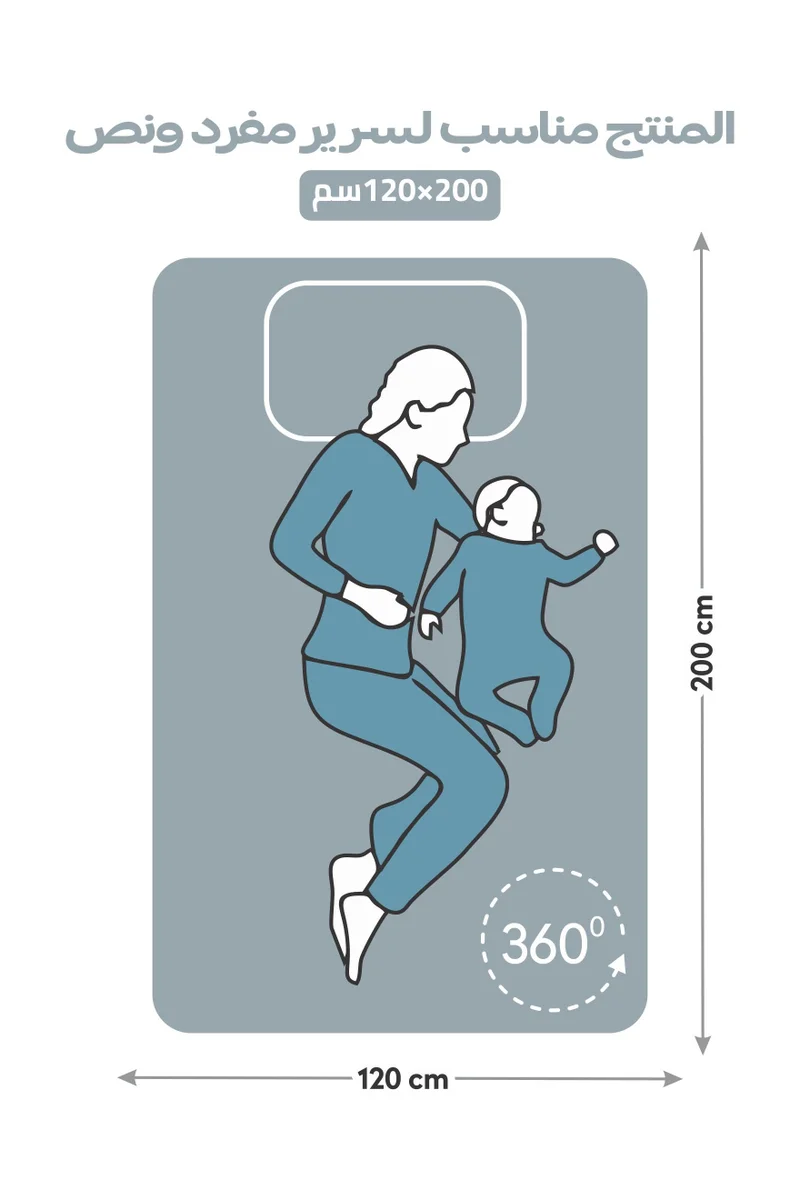 Donetella Bedding Fitted Sheet - Fits 120x200 Cm For Single Bed - 2 Pcs (1 Fitted Sheet and 2 Pillowcases) - 35 Cm Deep Pocket - Solid Bed Sheet