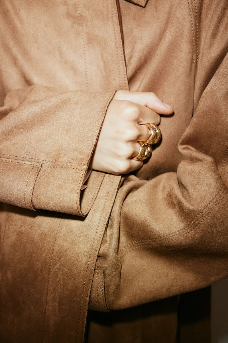 اتش اند ام معطف بحزام