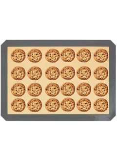 sokany 2 Pack Silicone Mats for Baking Set, Baking Mats Food, Safe Cookie Sheet Liners for Effortless Baking (Grey)  - Image 5