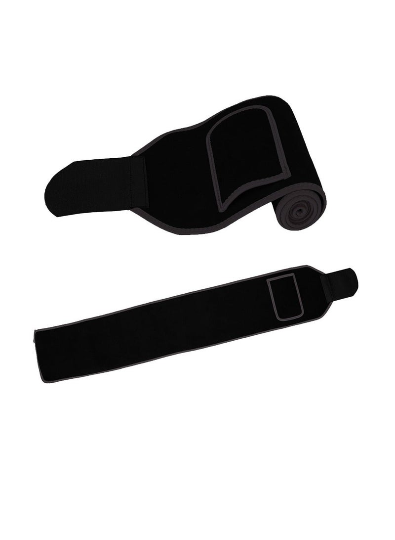 ريلاكس سمارت حزام خصر قابل للتعديل للتنحيف والتمرين – مشد للجسم وشد البطن وحزام رياضي للتعرق للرجال والنساء - Image 2