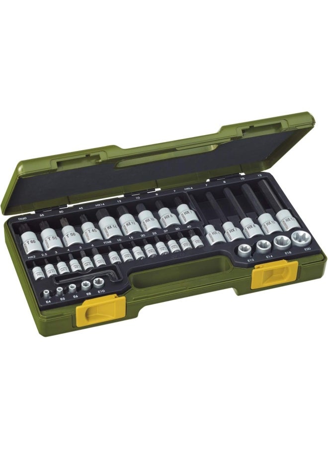 PROXXON 23290 41-Piece 1 4-Inch Inchive Special Set For Torx And Allen Screws  - Image 1