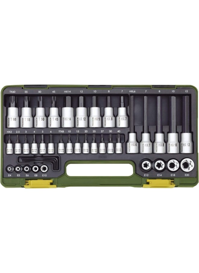 PROXXON 23290 41-Piece 1 4-Inch Inchive Special Set For Torx And Allen Screws  - Image 2