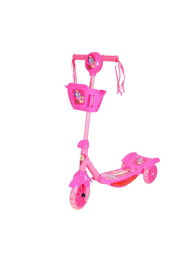 3-Wheel Portable High Quality Musical Stylish Padded Handles Kick Scooter Safe For Kids