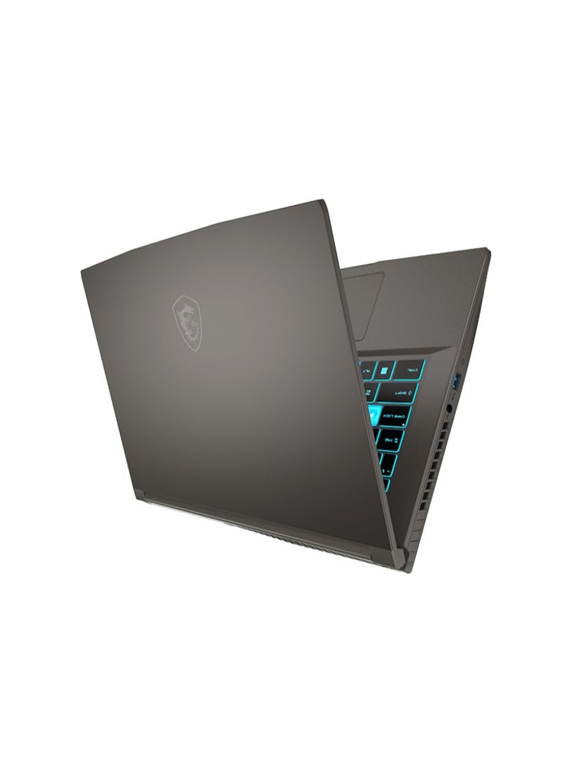 MSI LAPTOP MS Thin 15B13UC -CPU Raptor Lake i7 13620H- RAM 16G DDR4 (3200MHz)-512GB NVMe PCIe SSD- VGA RTX 3050 GDDR6 4GB- FHD 144Hz IPS Blue Backlit- 2 Yr – Cosmos Gray-( 9S7-16R831-2615 ) English/Arabic Cosmos Gray  - Image 2