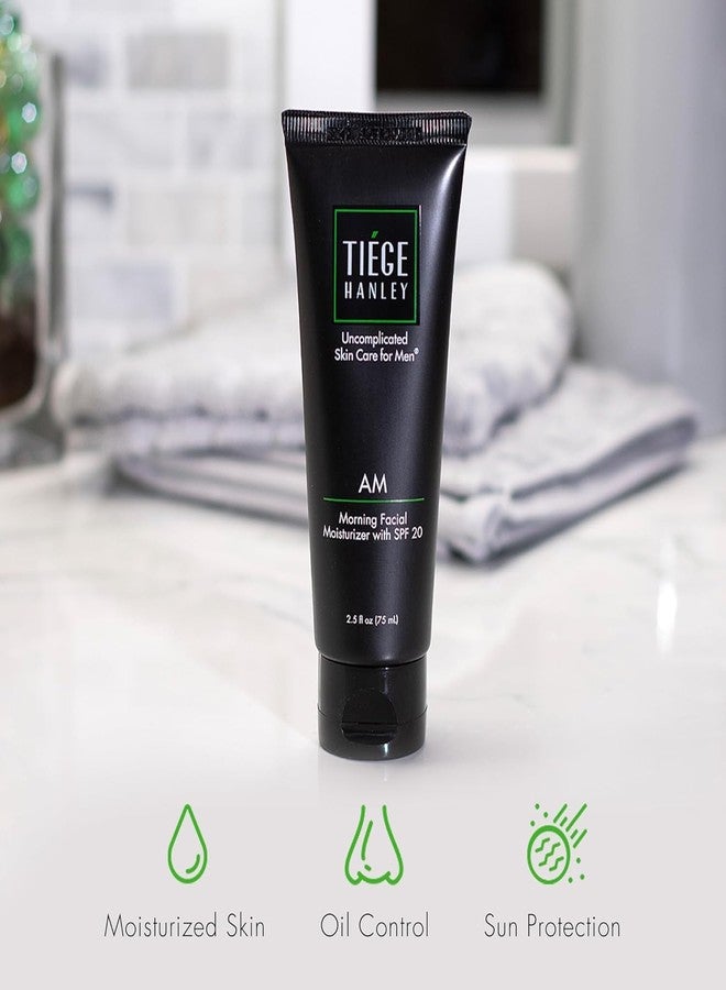 Tiege Hanley Mens Face Moisturizers, Morning Daytime Facial Moisturizer with SPF 20 (2.5 oz and Night Time Facial Moisturizer - Anti-Aging Night Time Wrinkle Cream for Men with Sensitive Skin (2 oz - Image 3