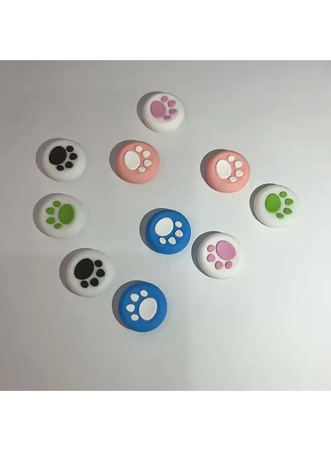 18 Piece Random Color Thumb Grip Caps For PS5 PS4 Xbox Controllers Easy To Install Reusable - Image 5