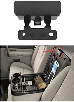 TLAXCA Center Console Armrest Latch Lid Lock for Chevy Silverado 1500 2500 HD GMC Tahoe Sierra Yukon 2007 2008 2009 2010 2011 2012 2013 2014  - Image 1