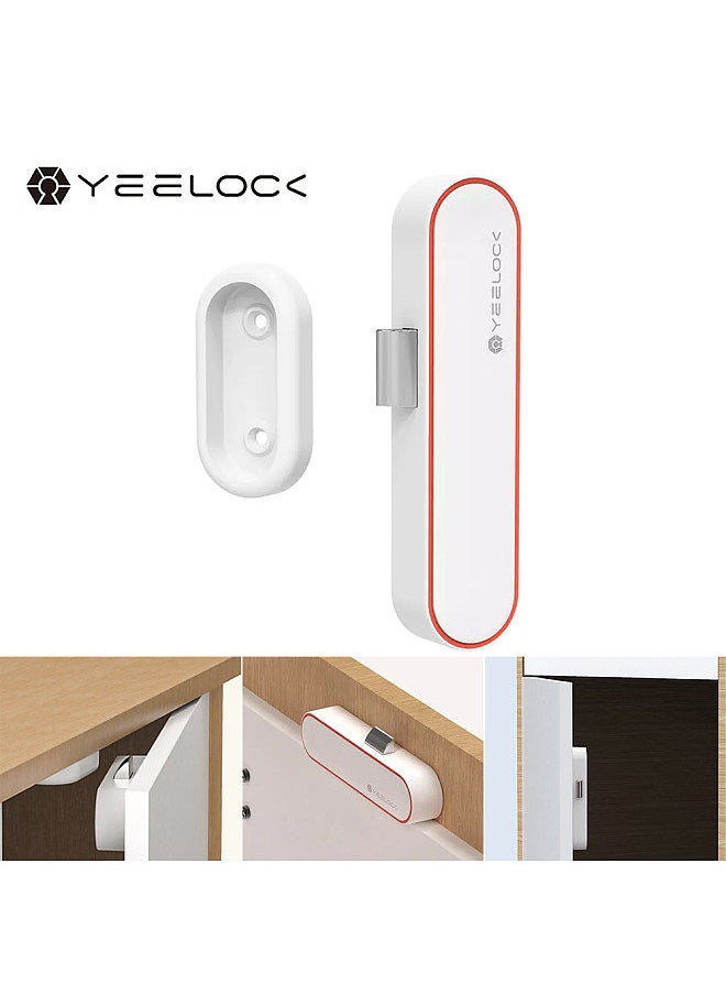 YEELOCK Smart Drawer Lock E Keyless Lock BT APP Management Anti-theft Children Safety Hidden Lock