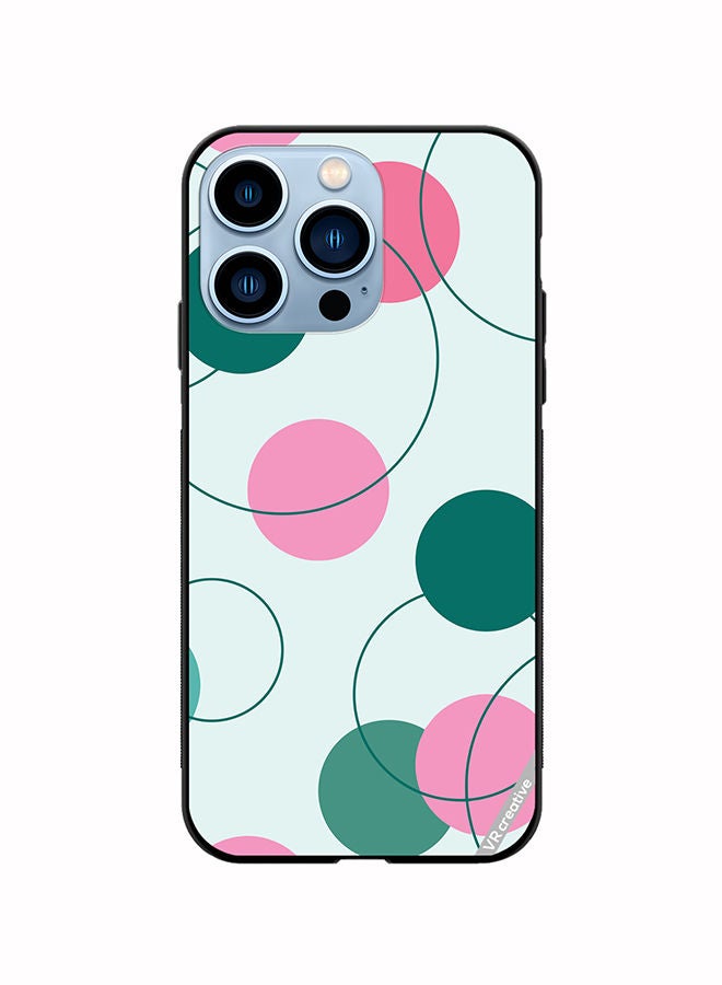 Protective Case Cover For Apple iPhone 14 Pro Texture Design Multicolour