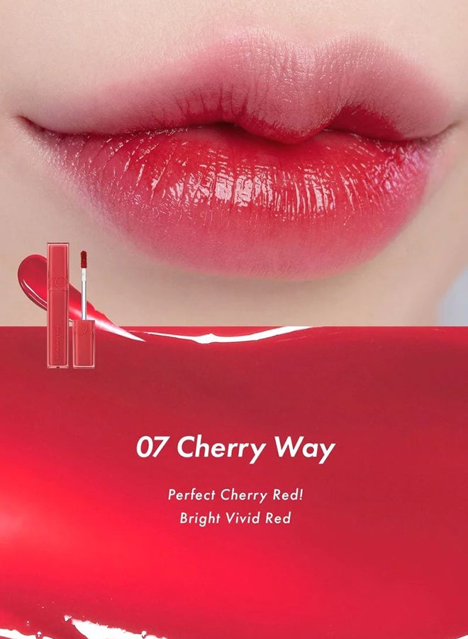 rom&nd تلوين الماء الرطب ديوي 07 طريق الكرز - Image 4