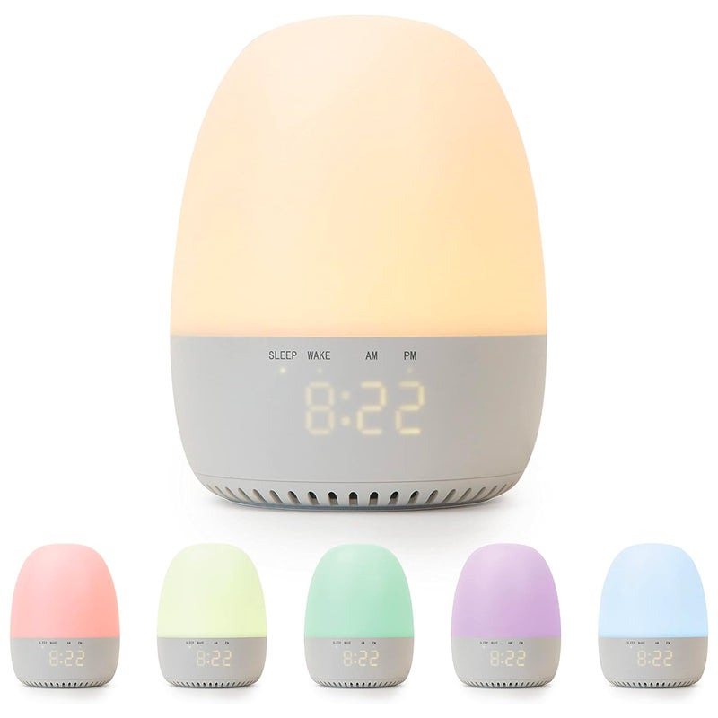 Yogasleep Light to Rise White Noise Sound Machine Sleep Trainer with Night Light Sleep Aid for Baby Toddler 30 Soothing Sounds Including Lullabies Nature Sounds Registry Nursery Must Have