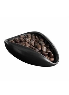 Beauenty Coffee Beans Dosing Cup,Weigh Coffee Bean Container,Bright Black Ceramic Tea Vessel,Loose Tea and Coffee Bean Scoop  - Image 1