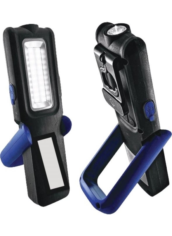 Stanvolt Rechargeable LED Flashlight with Magnet 350 Lumen Detail Shower with Magnet 
