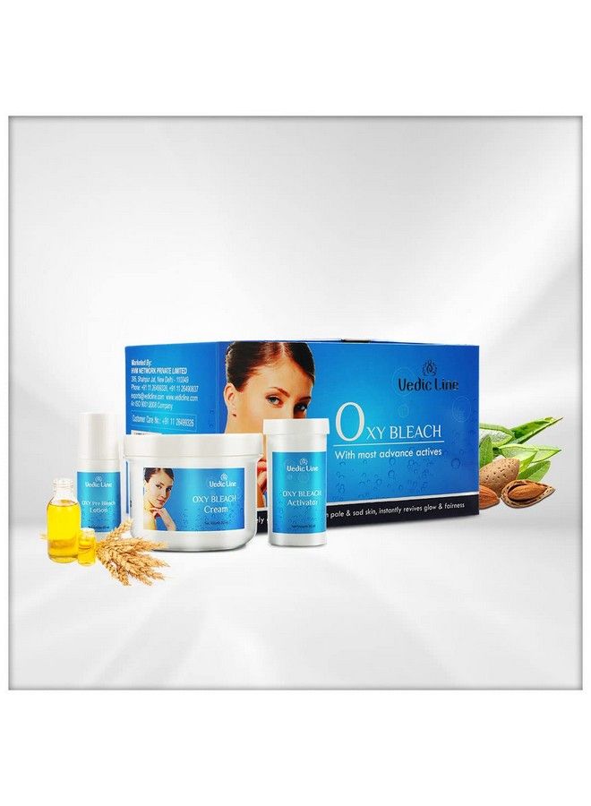 Vedicline Oxy Bleachreduce Tan & Dark Spots With Almond Oil Aloe Vera And Wheat Germ Gives A Spotless Skin 300Ml - Image 2