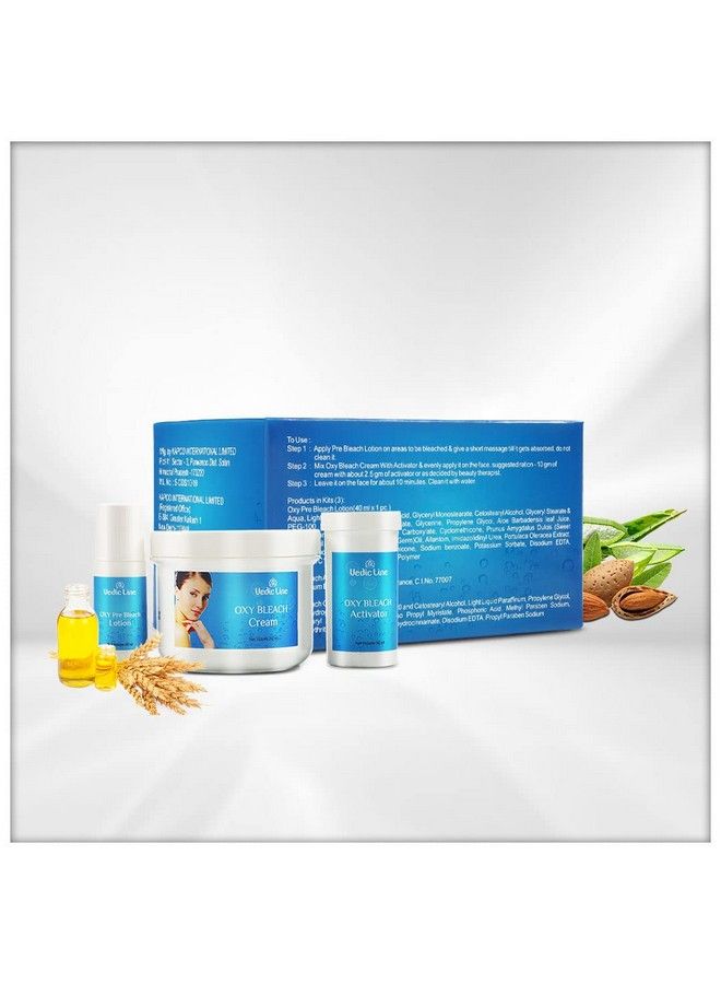 Vedicline Oxy Bleachreduce Tan & Dark Spots With Almond Oil Aloe Vera And Wheat Germ Gives A Spotless Skin 300Ml - Image 3