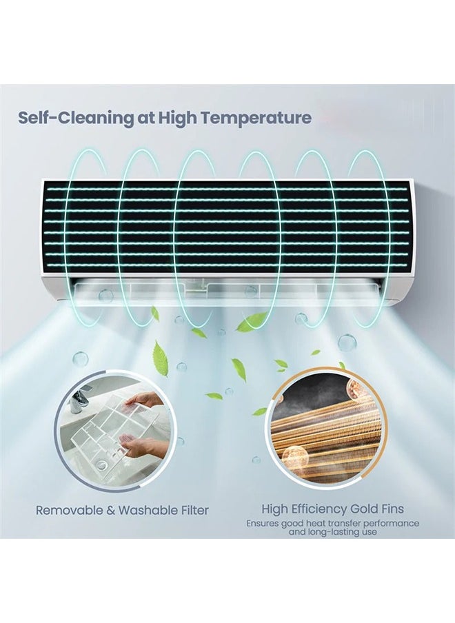W.BOX - Turbo Split Air Conditioner - Model 18 - Cooling Only - 17300 BTU - White - WBAC18LH - Image 1