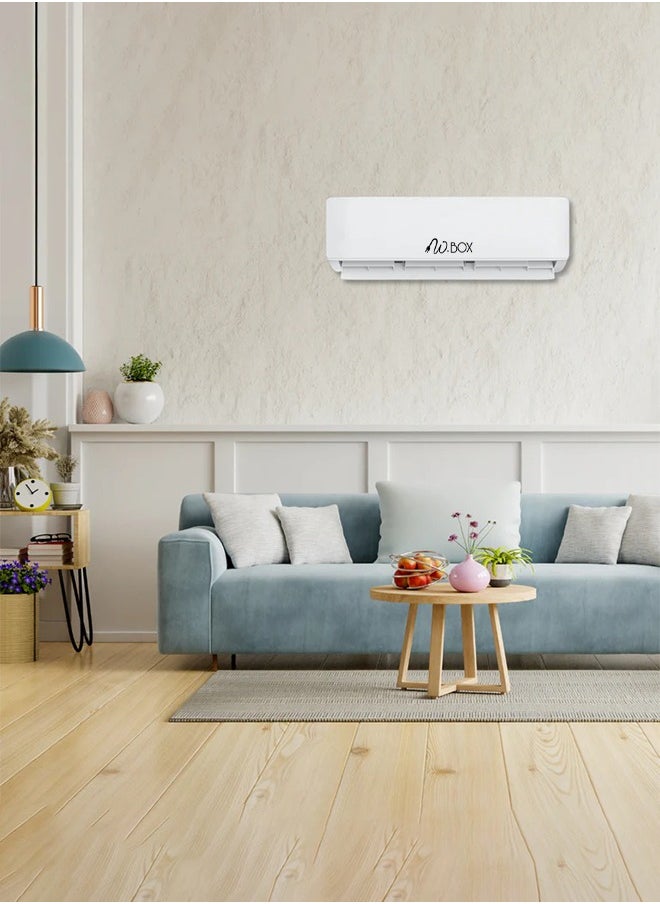 W.BOX - Turbo Split Air Conditioner - Model 18 - Cooling Only - 17300 BTU - White - WBAC18LH - Image 1
