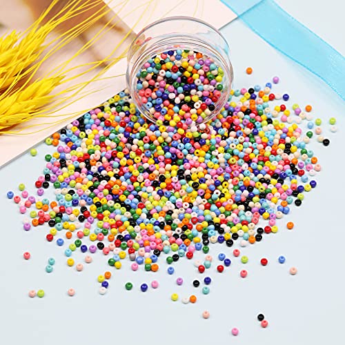 Bala&Fillic Size Almost Uniform 2mm Round Seed Beads About 20000pcs in Box, 12/0 Small Seed Beads for Jewelry Making (About 850pcs/Color, 24 Colors) - Image 5