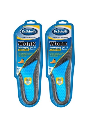 Work Insoles (Pack) // All-Day Shock Absorption and Reinforced Arch Support That Fits in Work Boots and More (for Men's 8-14, Also Available for Women's 6-10) 1 Pair (Pack of 2) 2 Count - pzsku/ZECC16DEB9E257791D2D1Z/45/_/1715568408/6d61be2d-77ea-42a8-a37d-b794e6cabc4a