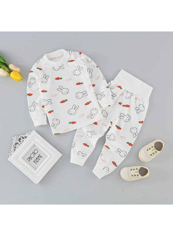 Baby High-waisted Autumn Clothing Set Newborn Baby Intimates 0-3 Years Old Kidsren's Clothing Boys And Girls Autumn Pants