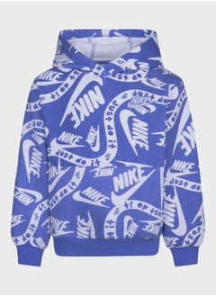 Kids Club All Over Printed Hoodie