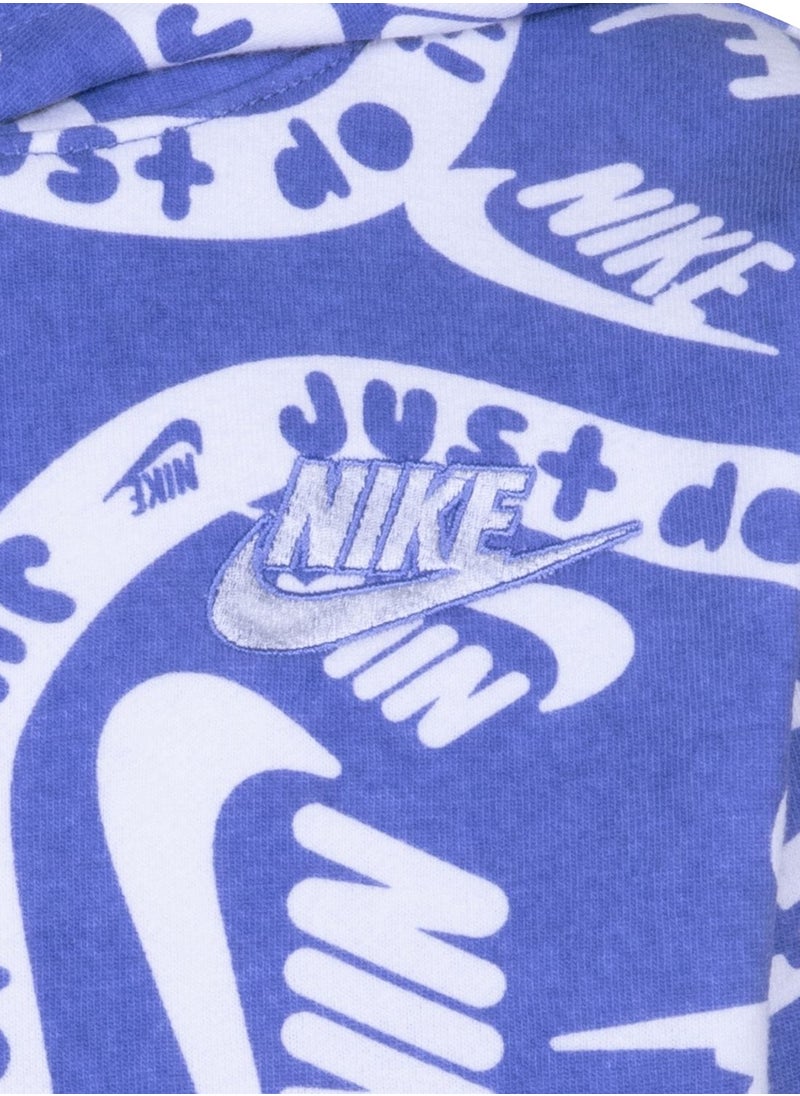 Nike - Kids Club All Over Printed Hoodie - Image 1