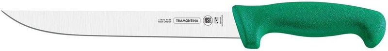 Tramontina Professional Stainless Steel Boning Knife, 7-inch Blade Size, Green - Image 1