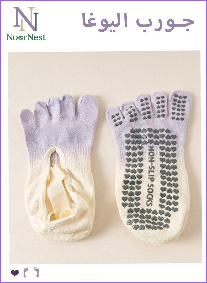 Neox Pilates Socks,Yoga Socks，Anti Slip Socks,Non-Slip Cotton Socks for Pilates Pure Barre Ballet Dance Socks Barefoot Workout Socks - Image 2