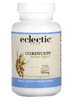 Eclectic Herb Freeze Dried Cordyceps 560 mg 120 Veg Caps 