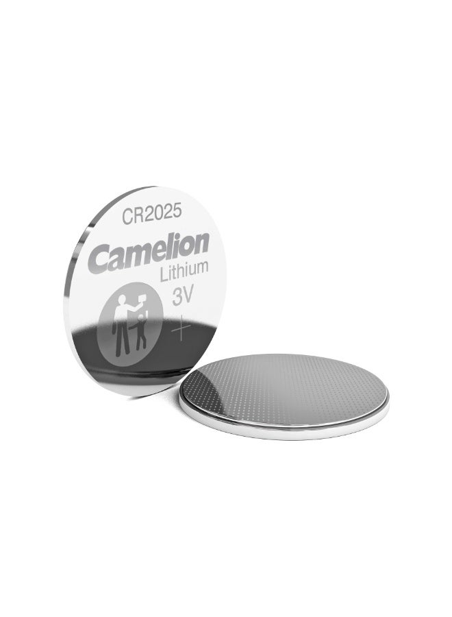 Camelion 5-Pieces Camelion CR2025 Lithium 3V Batteries - Image 2