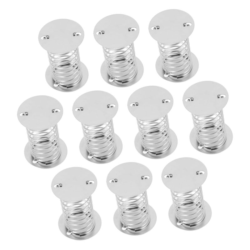 Shaking Head Doll Spring Bases Silver Double Sided Design for Car Dashboard Easy Install - Image 2