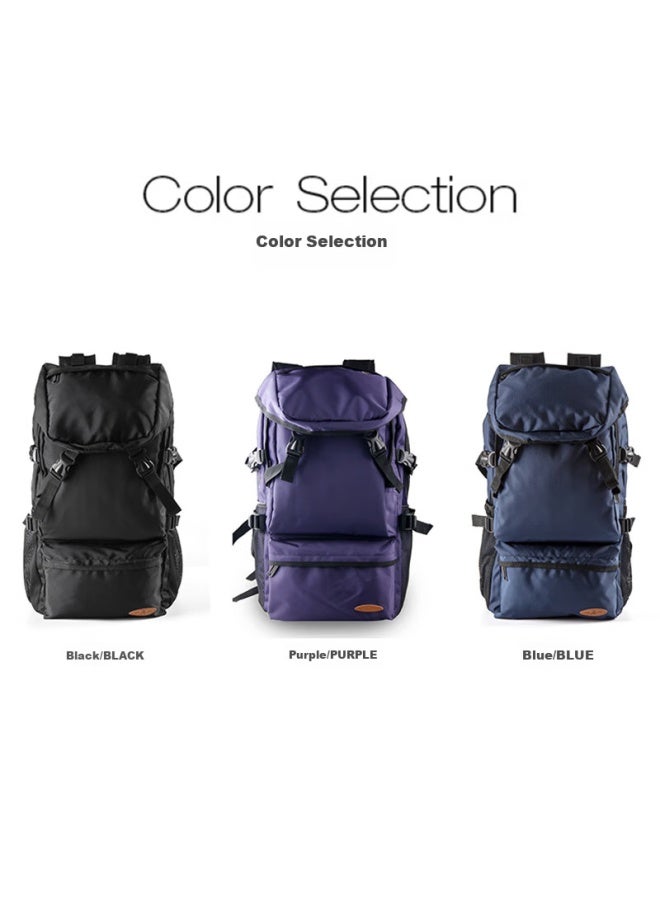 Landcase Backpack, Casual Large Capacity Travel Backpack For Men And Women, Outdoor Short-distance Business Trip Luggage Bag, Travel Backpack, Multifunctional Hiking Backpack, Student Schoolbag, 8051 Black Small Size - Image 2