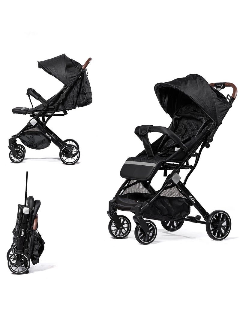 Kidilo Lightweight & Compact Travel Stroller â€“ Comfortable, Foldable Stroller for Infants & Toddlers Up to 4 Years | Perfect Baby Travel Gear, Umbrella Stroller - Image 2