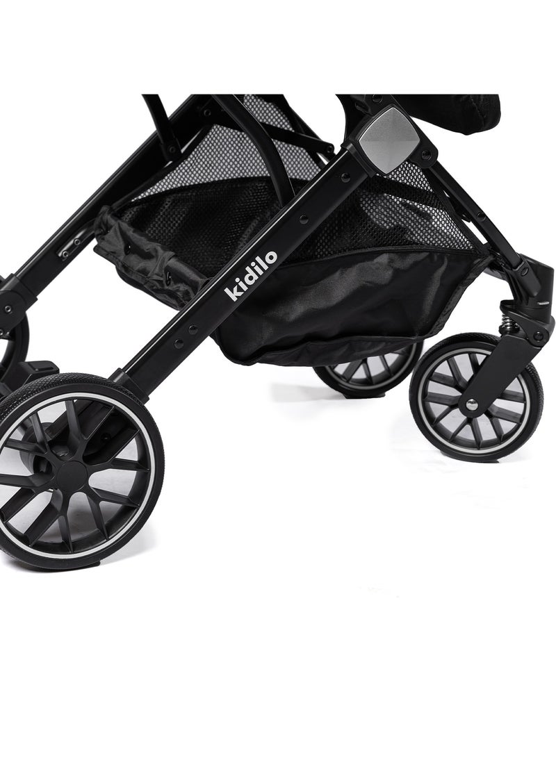 Kidilo Lightweight & Compact Travel Stroller â€“ Comfortable, Foldable Stroller for Infants & Toddlers Up to 4 Years | Perfect Baby Travel Gear, Umbrella Stroller - Image 4