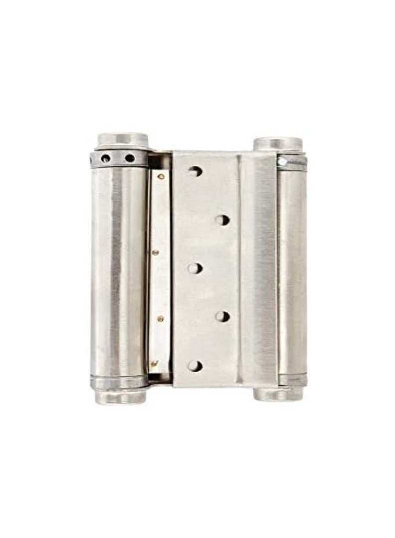 KNP KNP Double Action Spring Hinges Stainless Steel 6" is designed for smooth, self-closing door movement in both directions. - Image 1