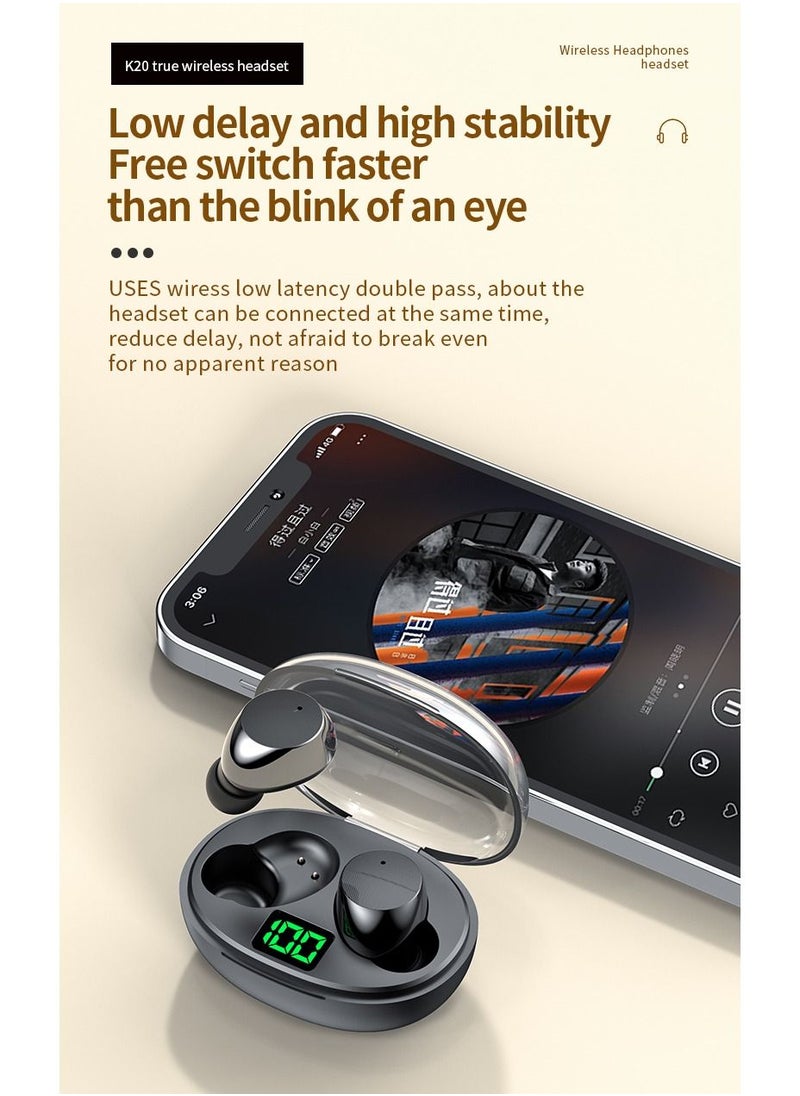 SAB - In ear wireless headphones with charging case and built-in microphone - Image 1