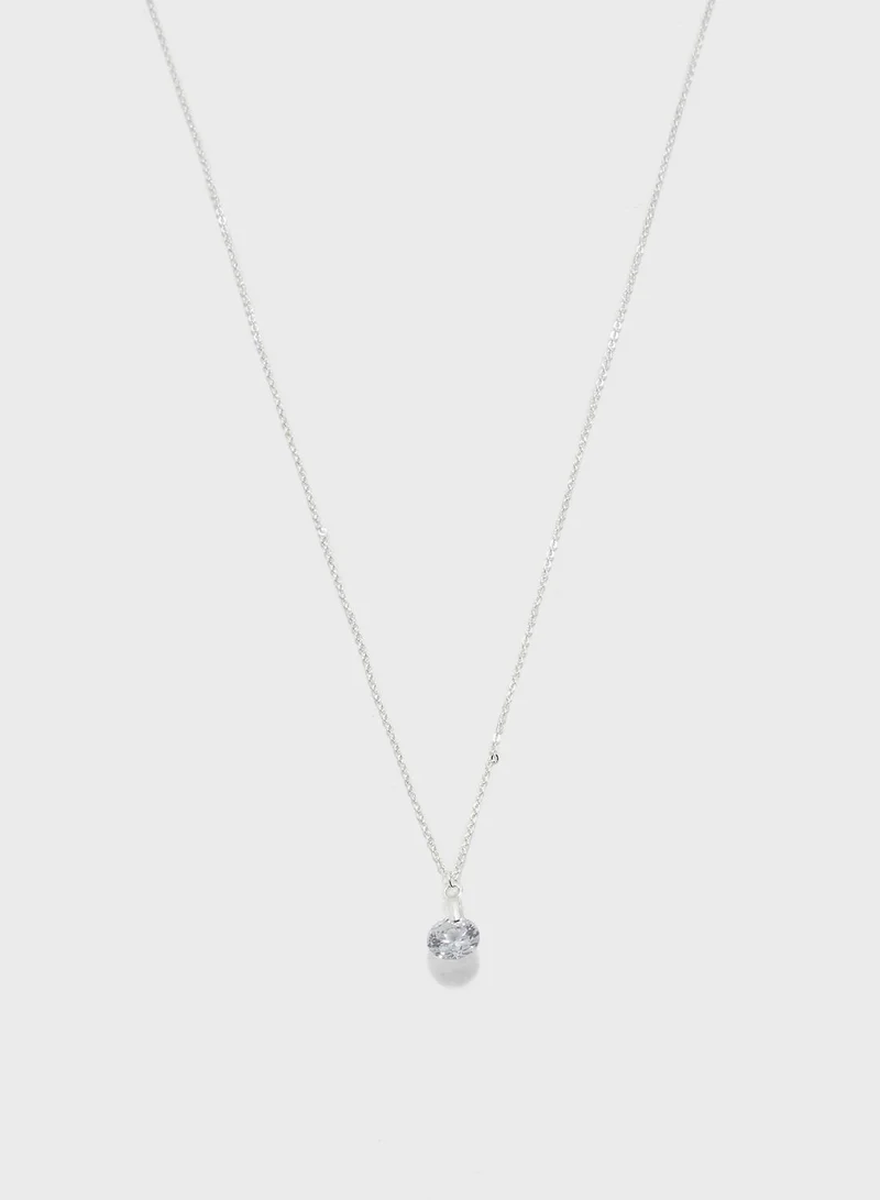 FOREVER 21 Gem Earring & Necklace Set