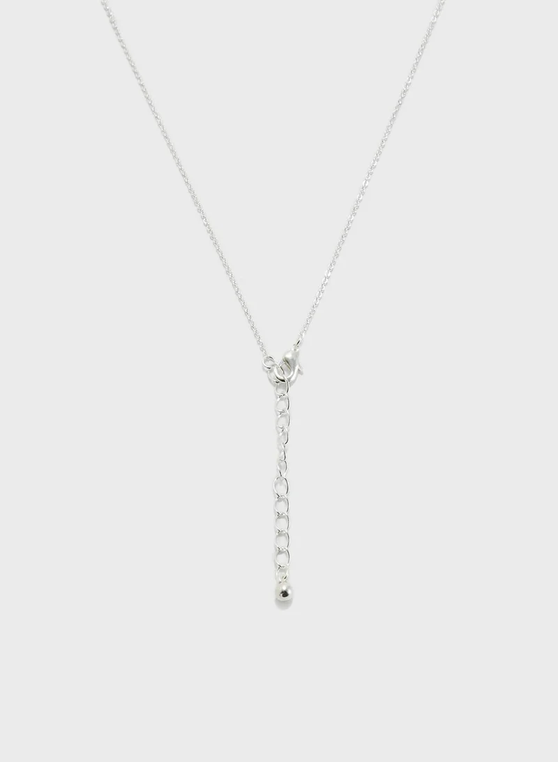 FOREVER 21 Gem Earring & Necklace Set