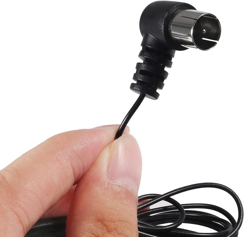 AEDIKO FM Antenna for Indoor Stereo Receiver 75 Ohm FM Radio Antenna with Adapter for FM Radio Bluetooth Stereo Receiver Music System Indoor Digital HD Radio - Image 5
