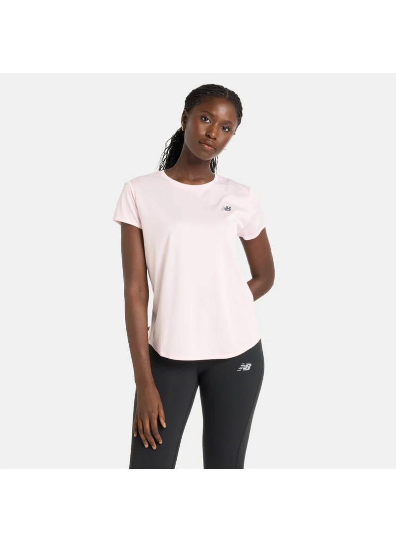 New Balance Women's Sport Core Heather Training T-Shirt