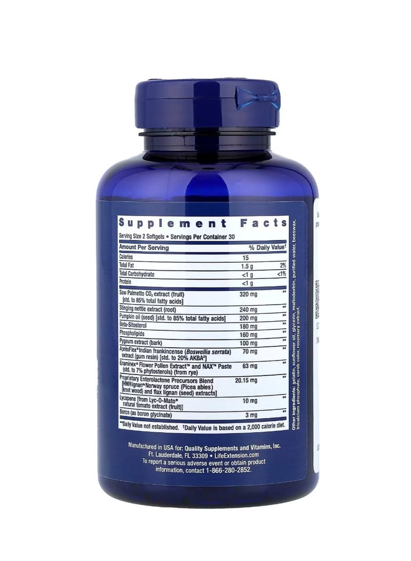 لايف إكستنشن تركيبة البروستات الفائقة 60 كبسولة هلامية - Image 2