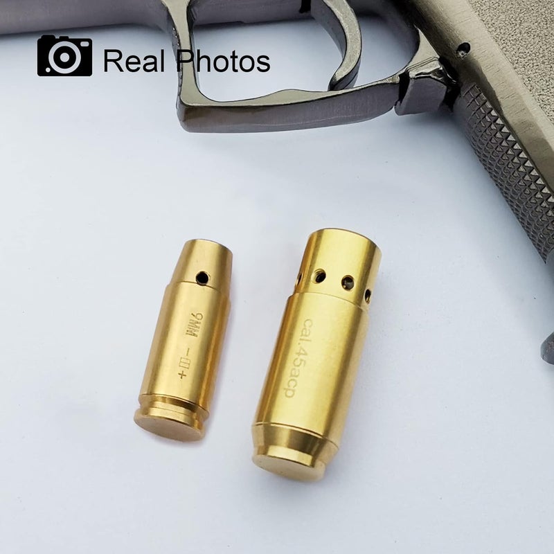 ARKSight Laser Boresighter Kit, Red Laser Brass Chamber Bore Sight Kit for Rifle Scopes and Handgun - Image 3
