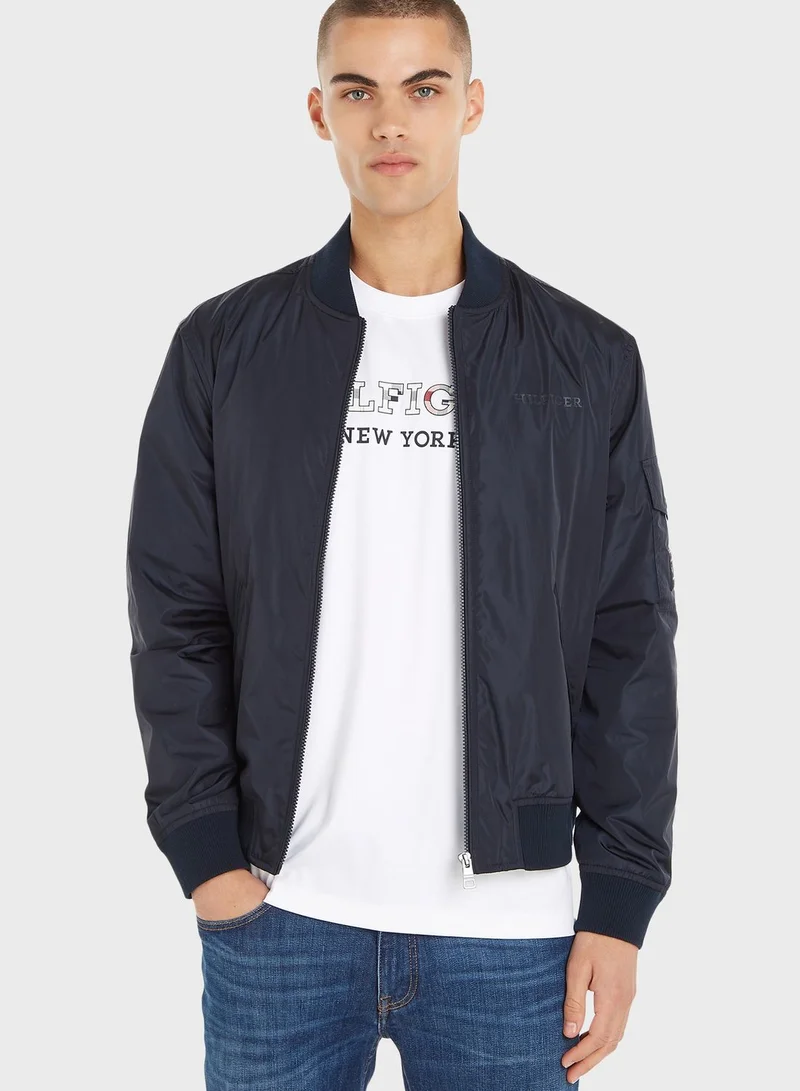 TOMMY HILFIGER Logo Bomber Jacket