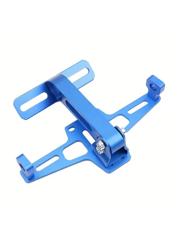 Blue Universal Motorcycle Fender Eliminator Kit With CNC License Plate Bracket And LED Turn Signal Lights - Image 3