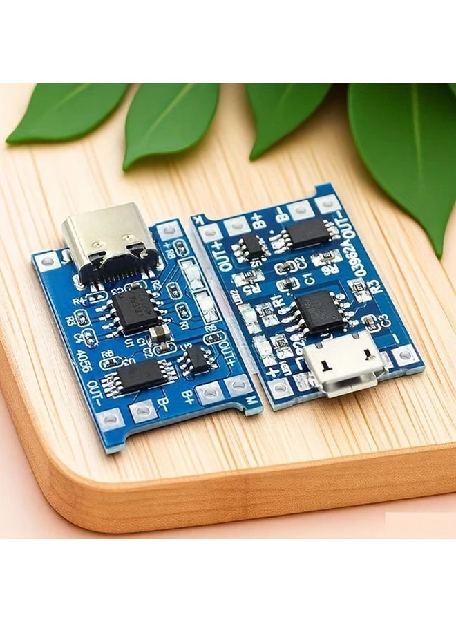2 Pcs TP4056 Type C Micro USB 1A Lithium Battery Charger Module With Dual Protection IC - Image 4