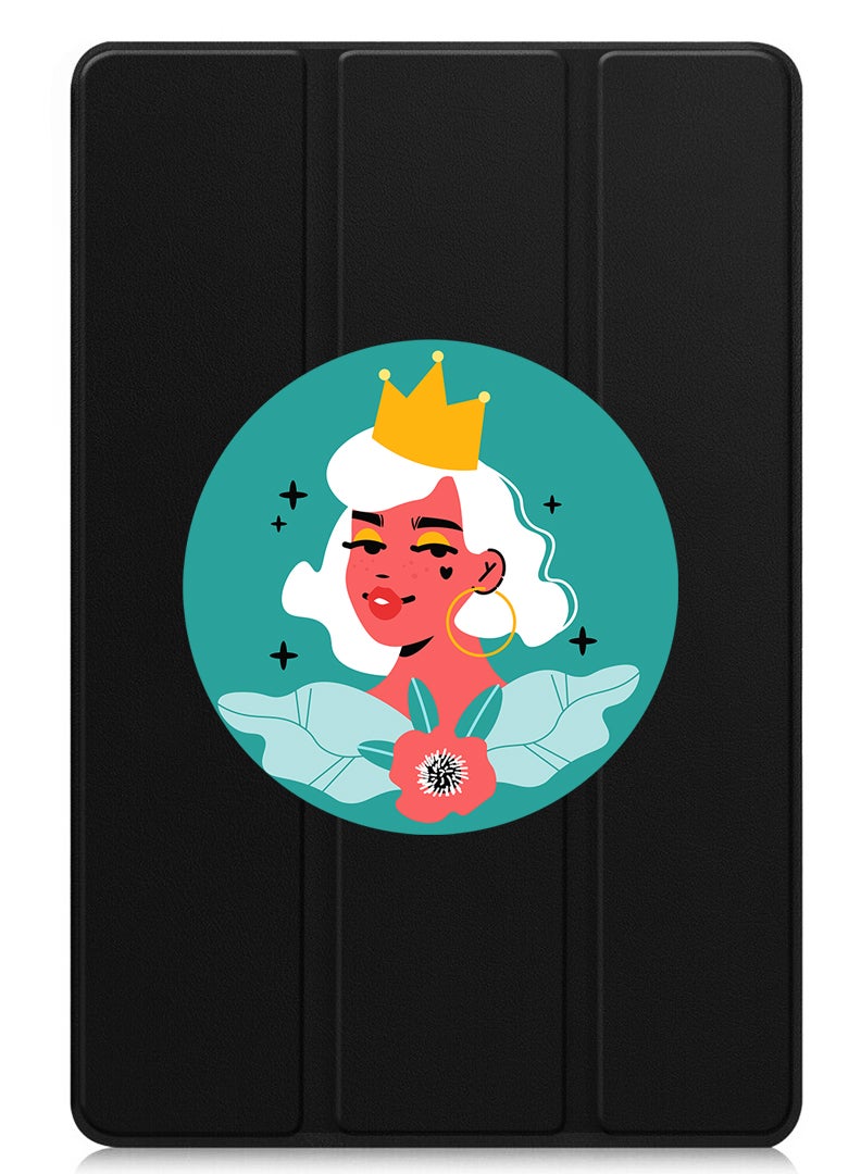 Theodor Protective Flip Case For Apple iPad Pro 11 (2024) With Trifold Stand Auto Wake Sleep Shockproof Cover Women - Image 1