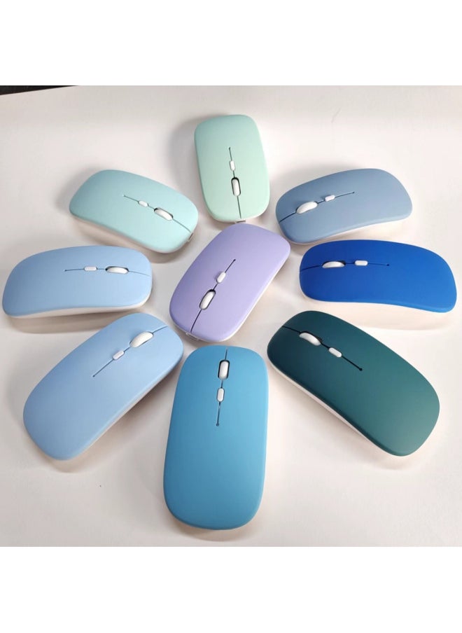 Generic Wireless Optical Mouse 1600dpi High Resolution Usb Interface For Laptop Desktop Computer-Color:2.4g Glowing Version Abrasive Powder  - Image 4
