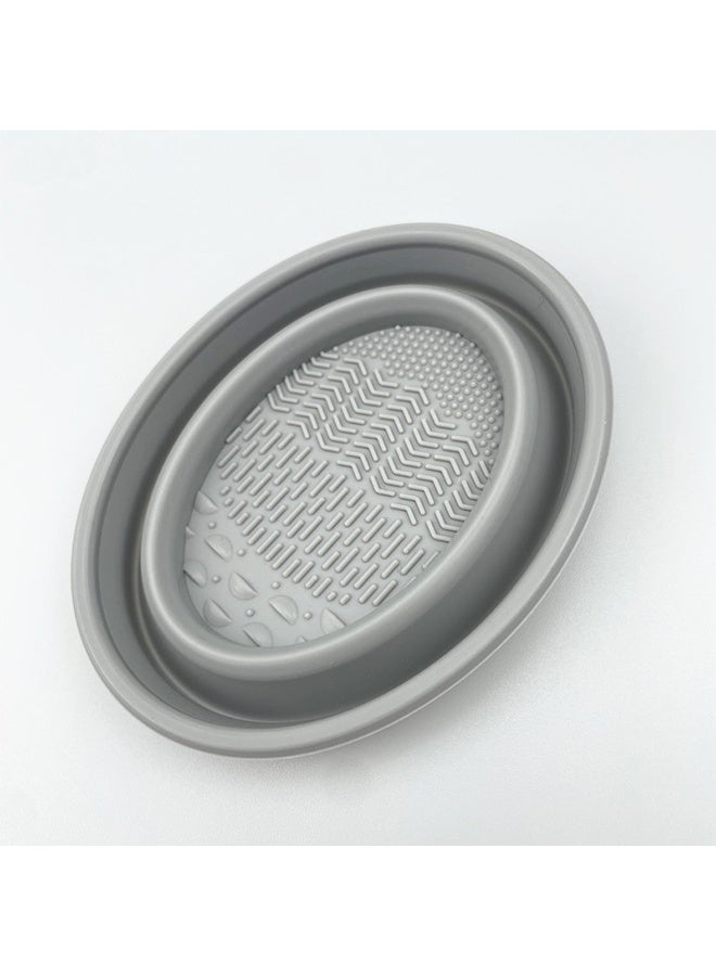 Foldable Makeup Brush Cleaning Bowl Suitable For Makeup Brush - Image 3