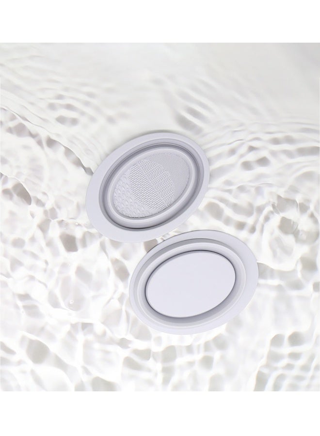 Foldable Makeup Brush Cleaning Bowl Suitable For Makeup Brush - Image 4